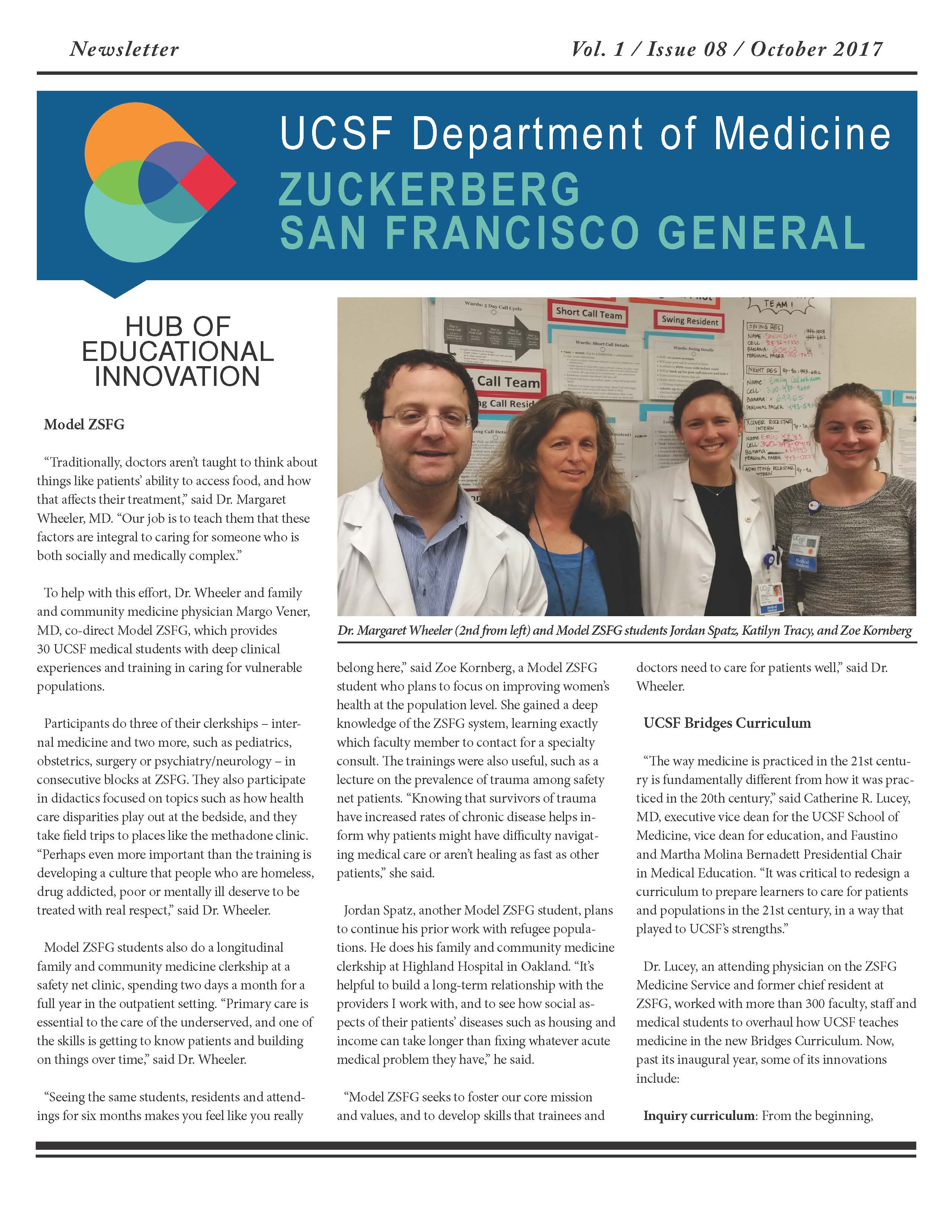 newsletter front page 